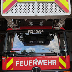 Zimmerbrand mit Personenrettung